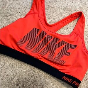 Nike Women's Red Sports Bra